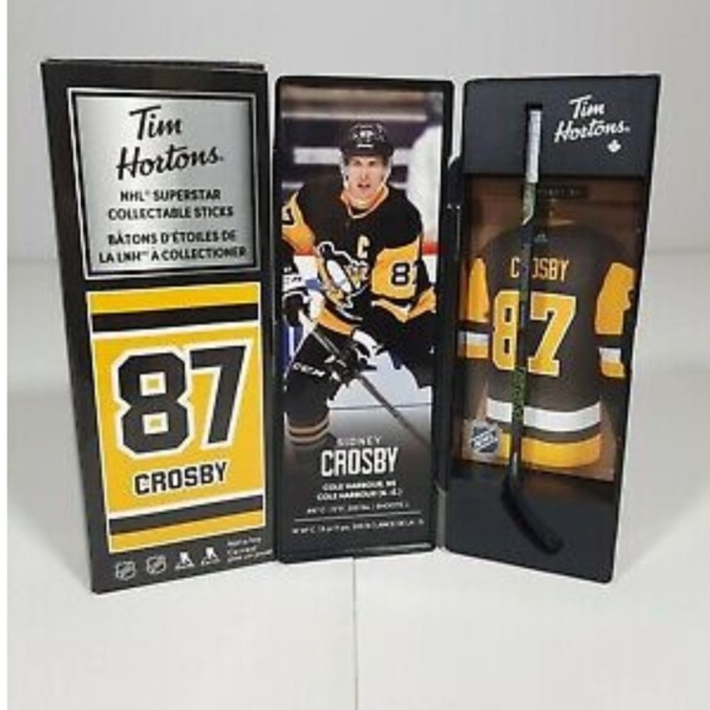 Tim Hortons Limited Edition Sidney Crosby #87 Hockey Stick 2019